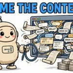 Featured cartoon illustration: a cheerful robot agent lassoing an overflowing context window of chat bubbles and scrolls, headline 'TAME THE CONTEXT'.
