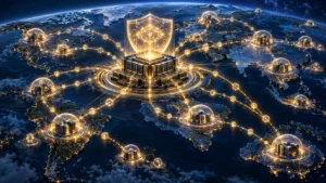 Symbolic diagram: NVIDIA expands confidential computing for frontier AI models